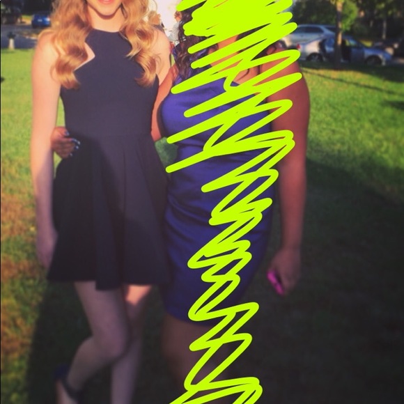 Windsor Navy Blue Homecoming Dress - Picture 1 of 3